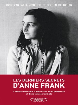 cover image of Les derniers secrets d'Anne Franck